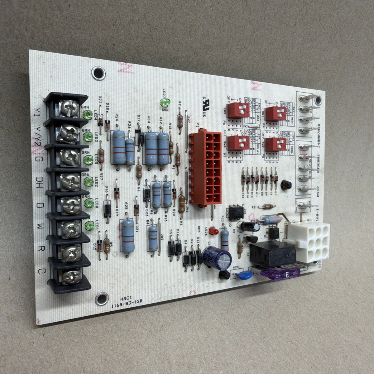 TESTED✅. 1168-1.  R99G003.  Furnace Control Board 1168-83-12B
