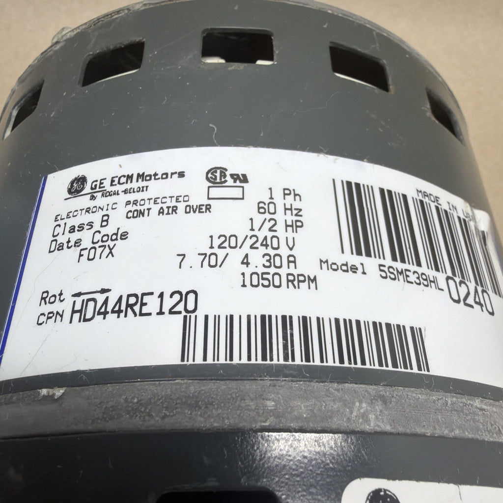 ✅ GE ECM Motors 5SME39HL0240 ECM Blower Motor HD44RE120  EH01   1/2HP  ECM 2.5