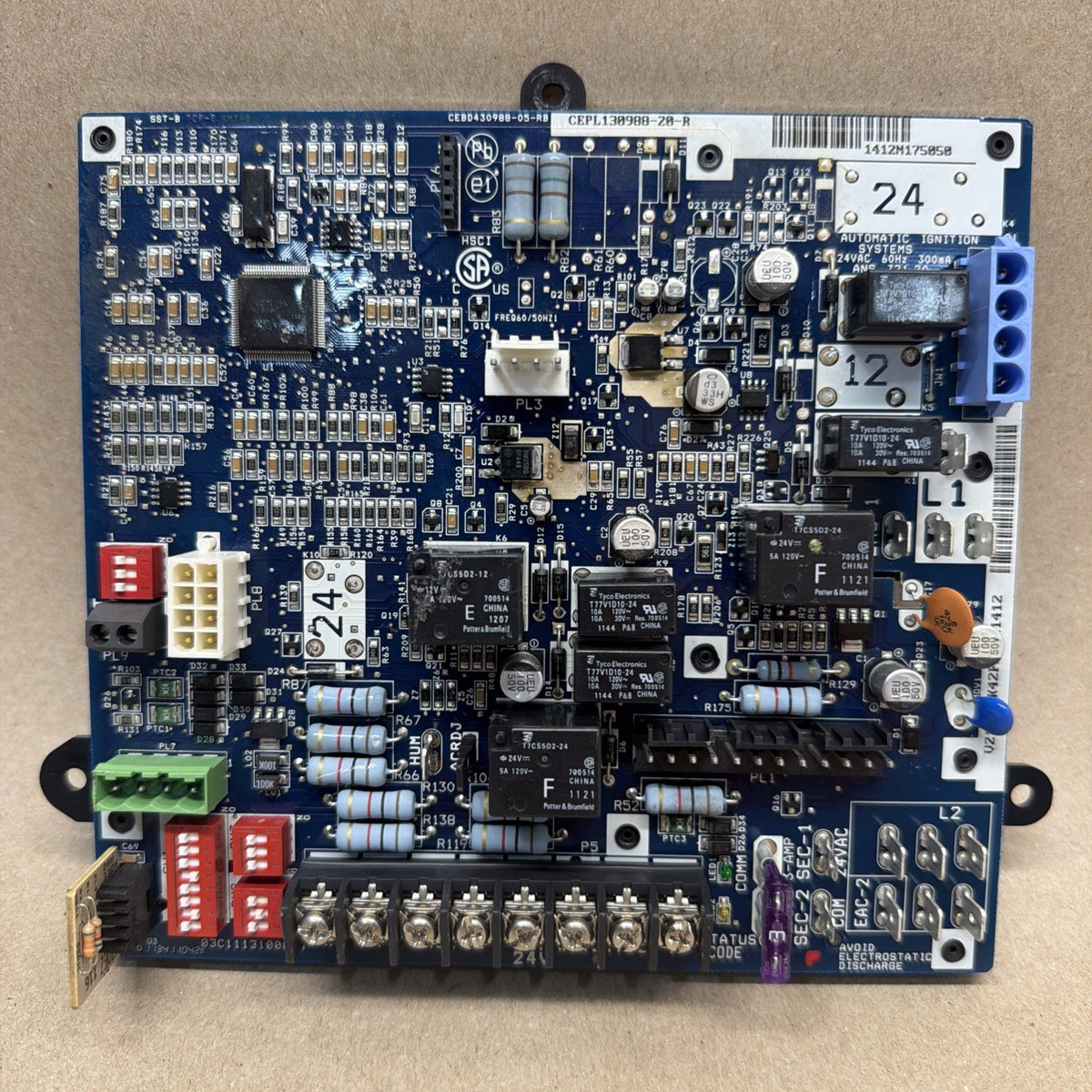 ✅ Carrier Bryant HK42FZ044 Control Board CEPL130988-20-R CEBD430988-05-RB