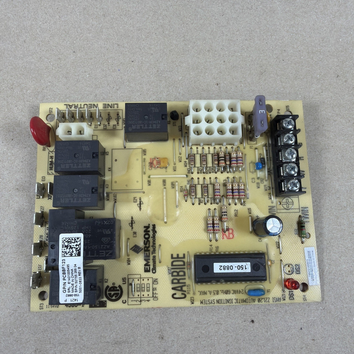 TESTED🔥 Furnace Control Board White Rodgers 50T55-289-04, PCBBF123