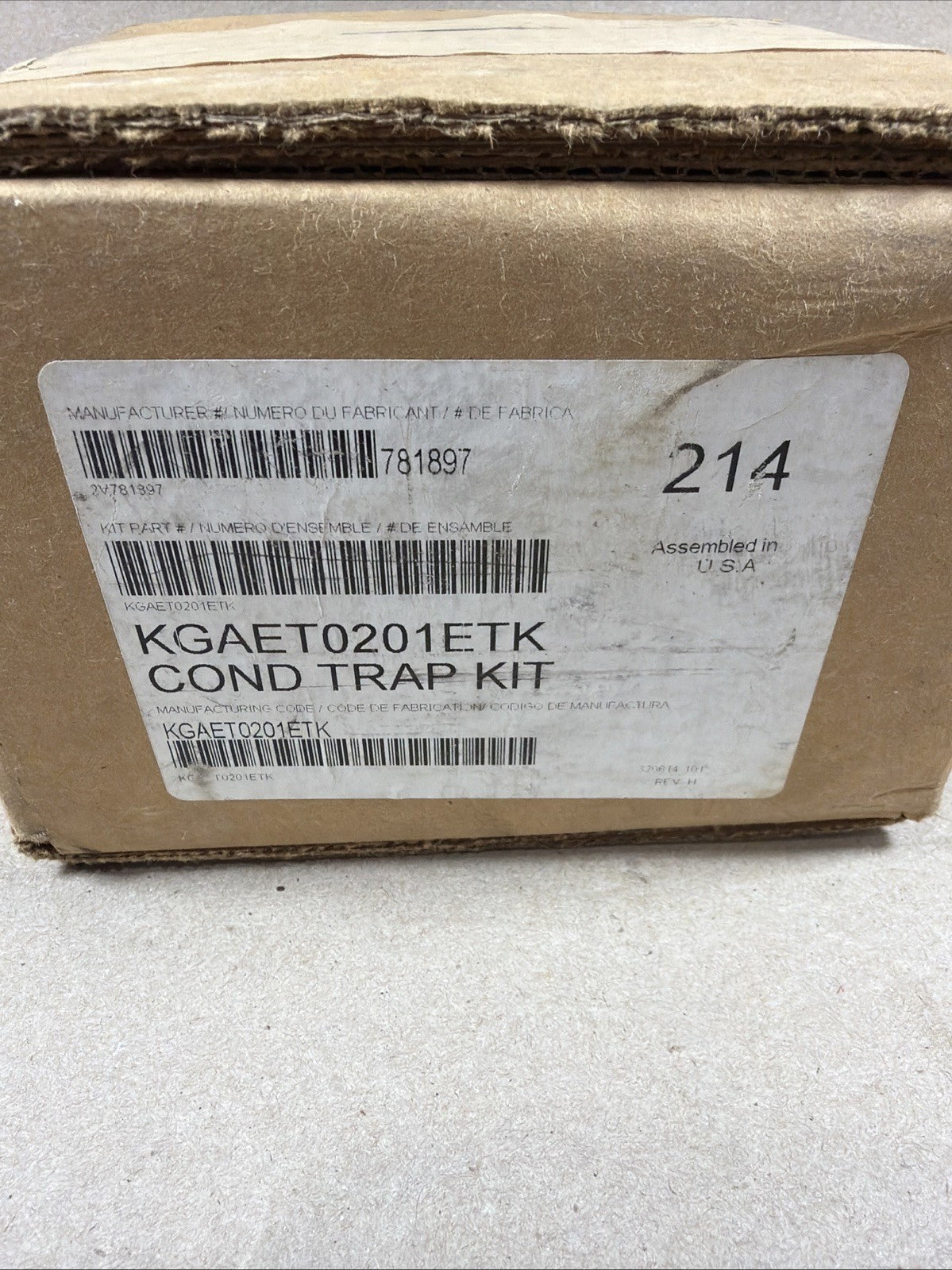 NEW🔥 CARRIER KGAET0201ETK EXTERNAL VENT TRAP KIT