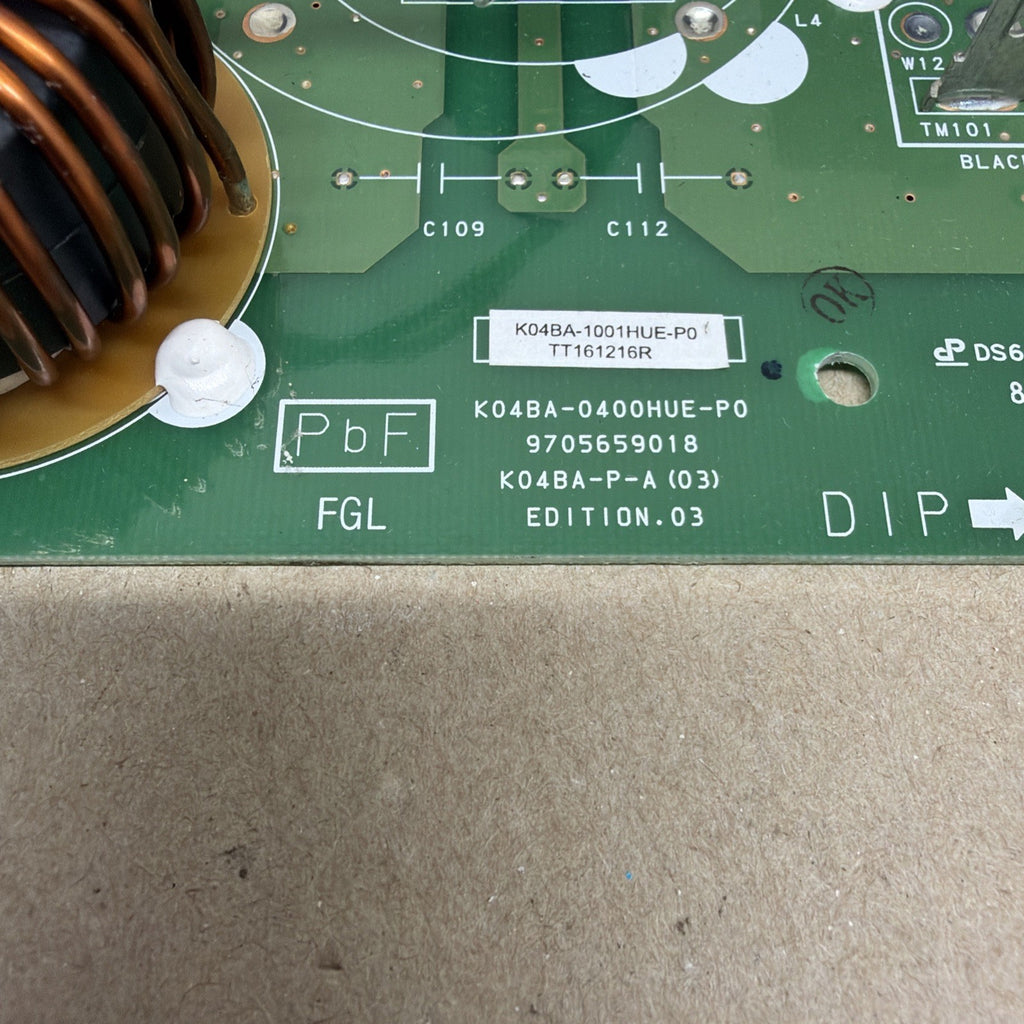 ✅ Fujitsu Outdoor HVAC Mini-Split Control Board K04BA-0400HUE-P0, 9705659018