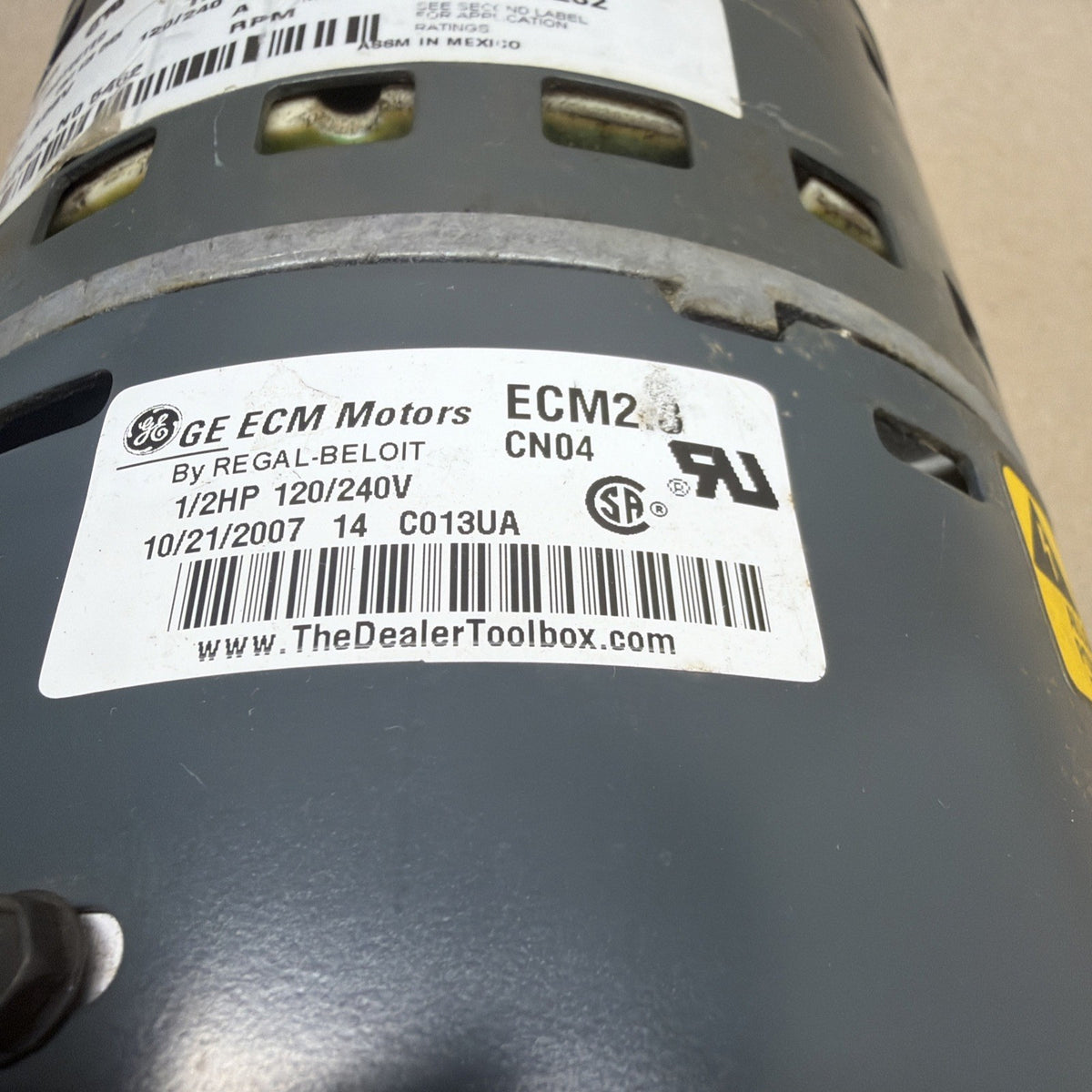 TESTED✅  ECM 1/2HP Blower Motor GE 5SME39HL0252 115V CCW CN04 RAOPS7459