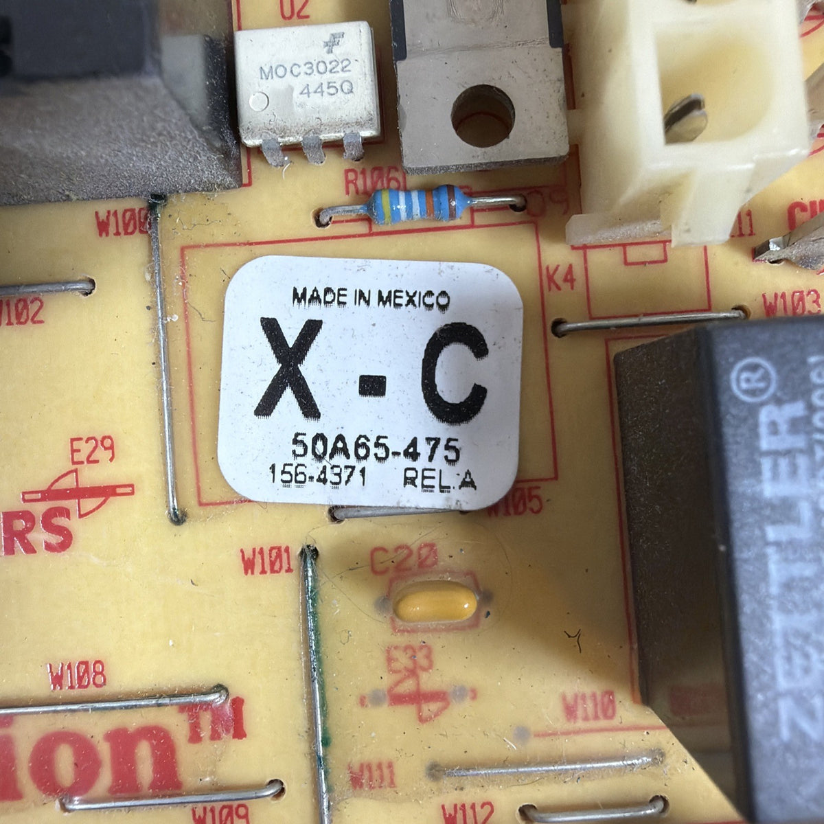 🔥 White Rodgers D341396P01 Furnace Control Circuit Board 50A65-475-07