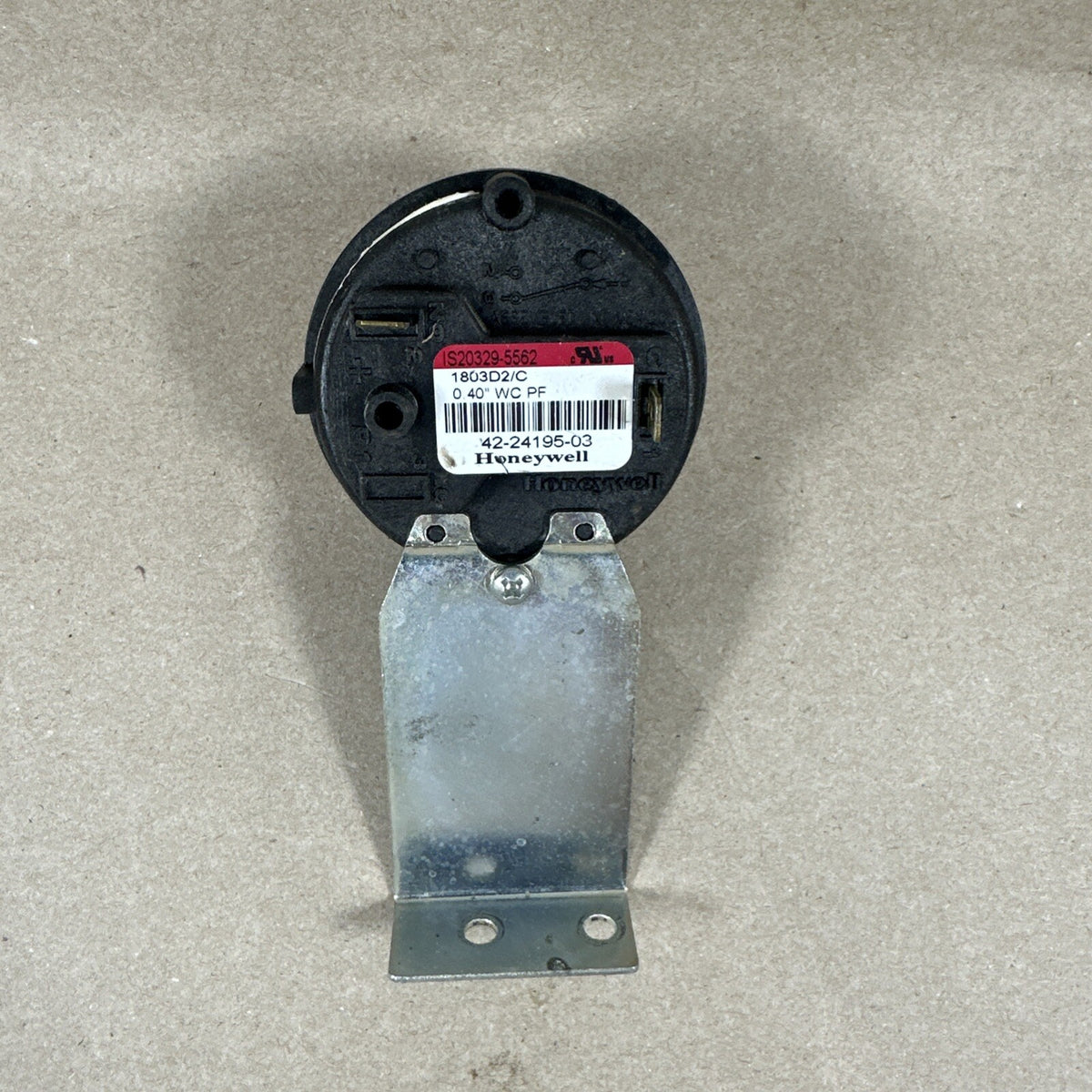 IS20329-5562 42-24195-03 HONEYWELL FURNACE PRESSURE SWITCH (Bin C