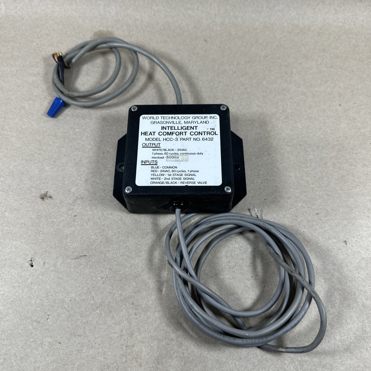 TESTED🔥 Comfort Technology HCC-3 Intelligent Heat Comfort Control  HCC3. (T77)