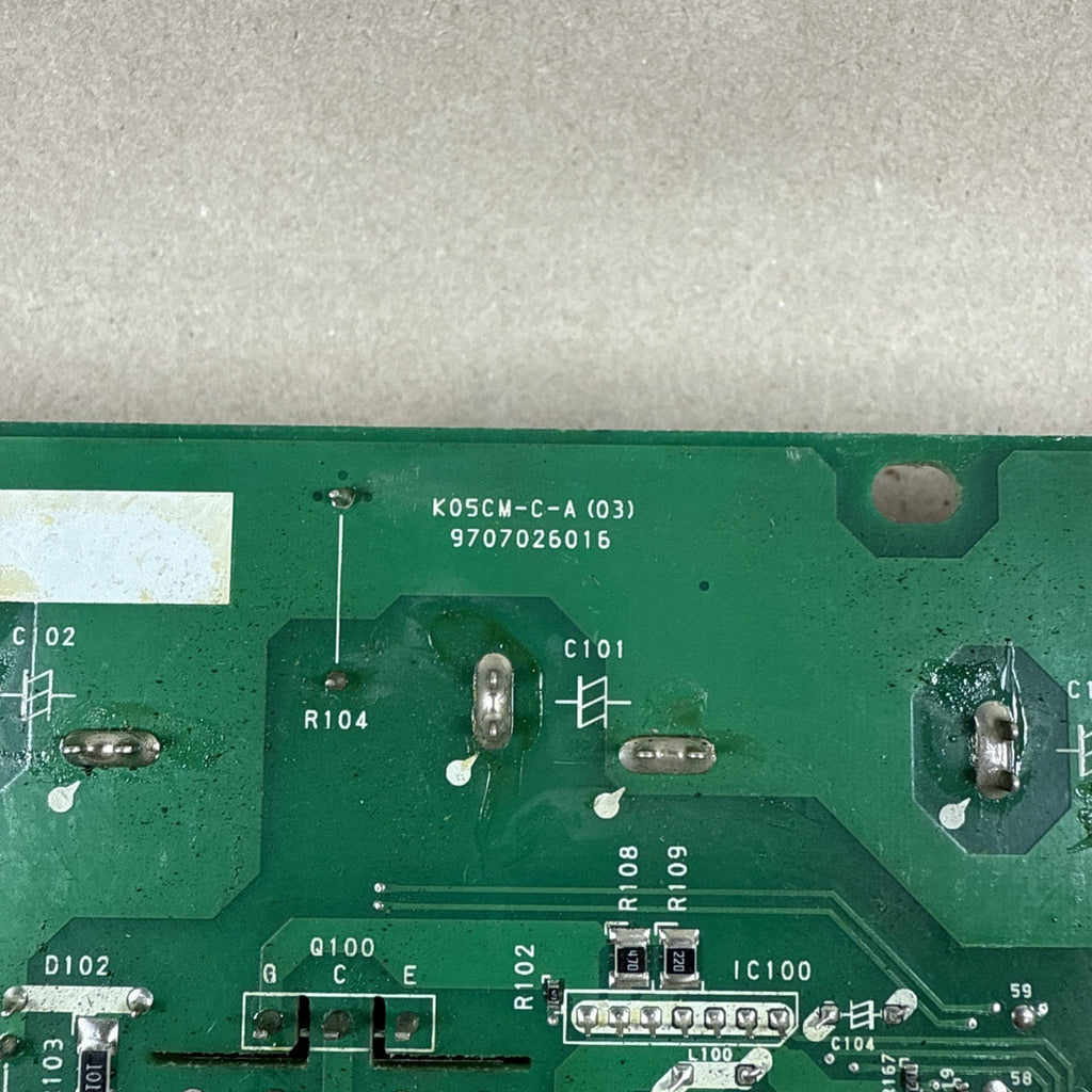 Fujitsu 9707026016 Air Conditioning Computer Board K05CM-C-A K05CM-03