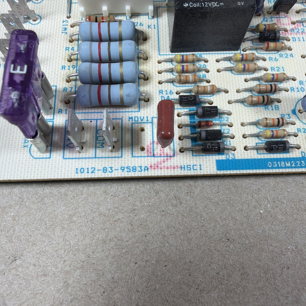 TESTED🔥 624640-A Furnace Control Circuit Board 1012-83-9583A.   1012-9584A