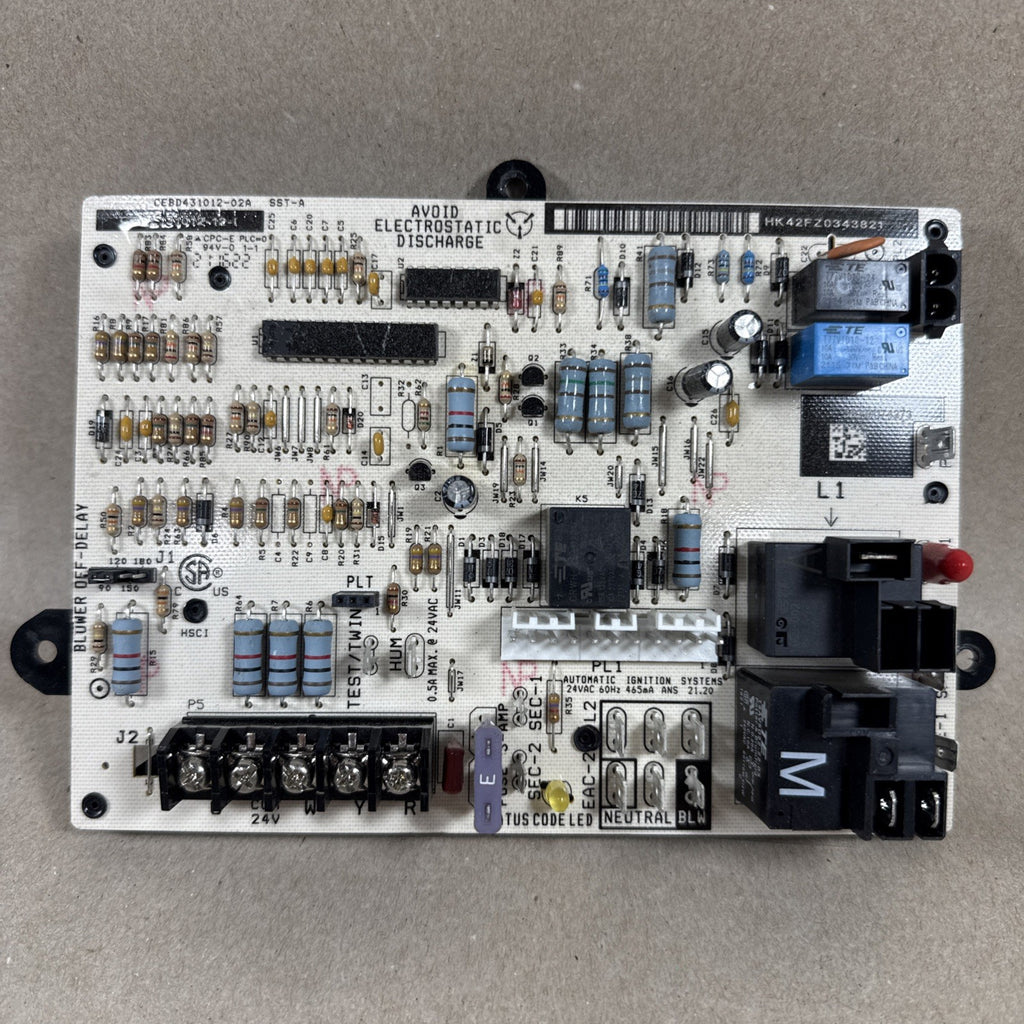 TESTED🔥 Furnace Control Board HK42FZ034 CEBD431012-02A  CEPL131012-12-I (X)