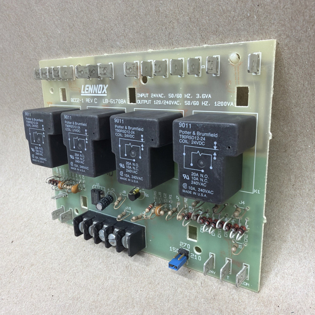 Lennox BCC2-1 LB-61708A circuit Control Board BCC1 BCC3 48K98 35K77 40L88 78J61