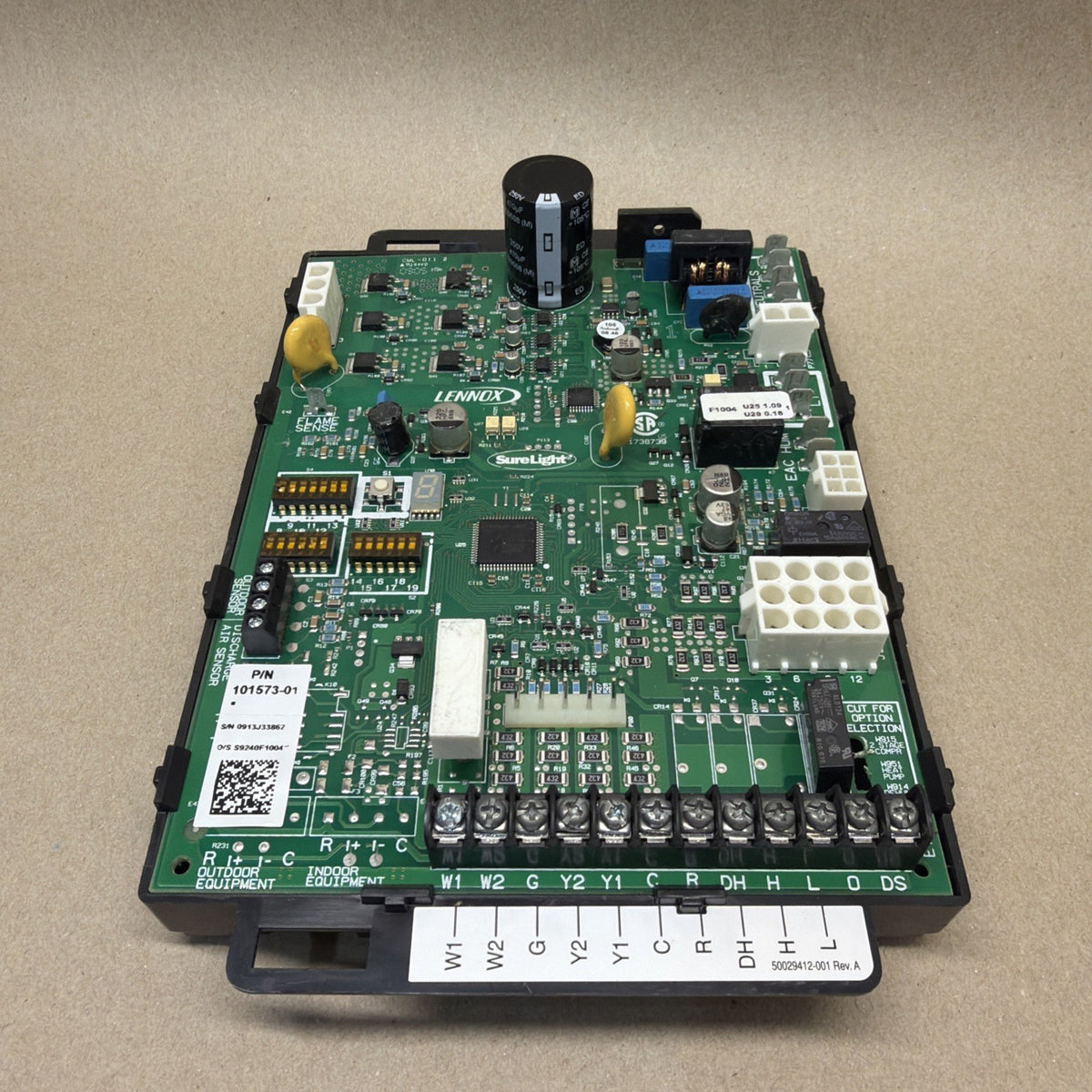🔥🔥 LENNOX Furnace Control Circuit Board Surelight 101573-01 S9240F1004