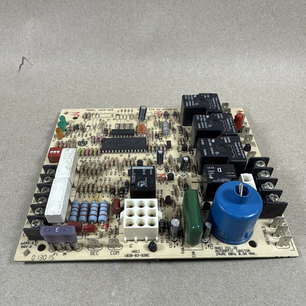RHEEM RUDD 1028-83-928C FURNACE CONTROL CIRCUIT BOARD 62-24140-02 1028-928 (A6)