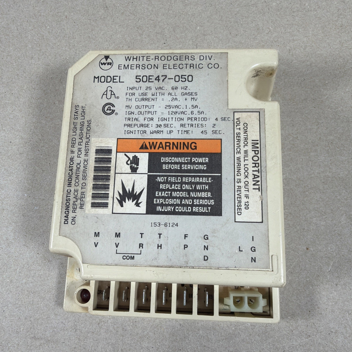 TESTED🔥  White-Rodgers 50E47-50 Ignition control (N63)