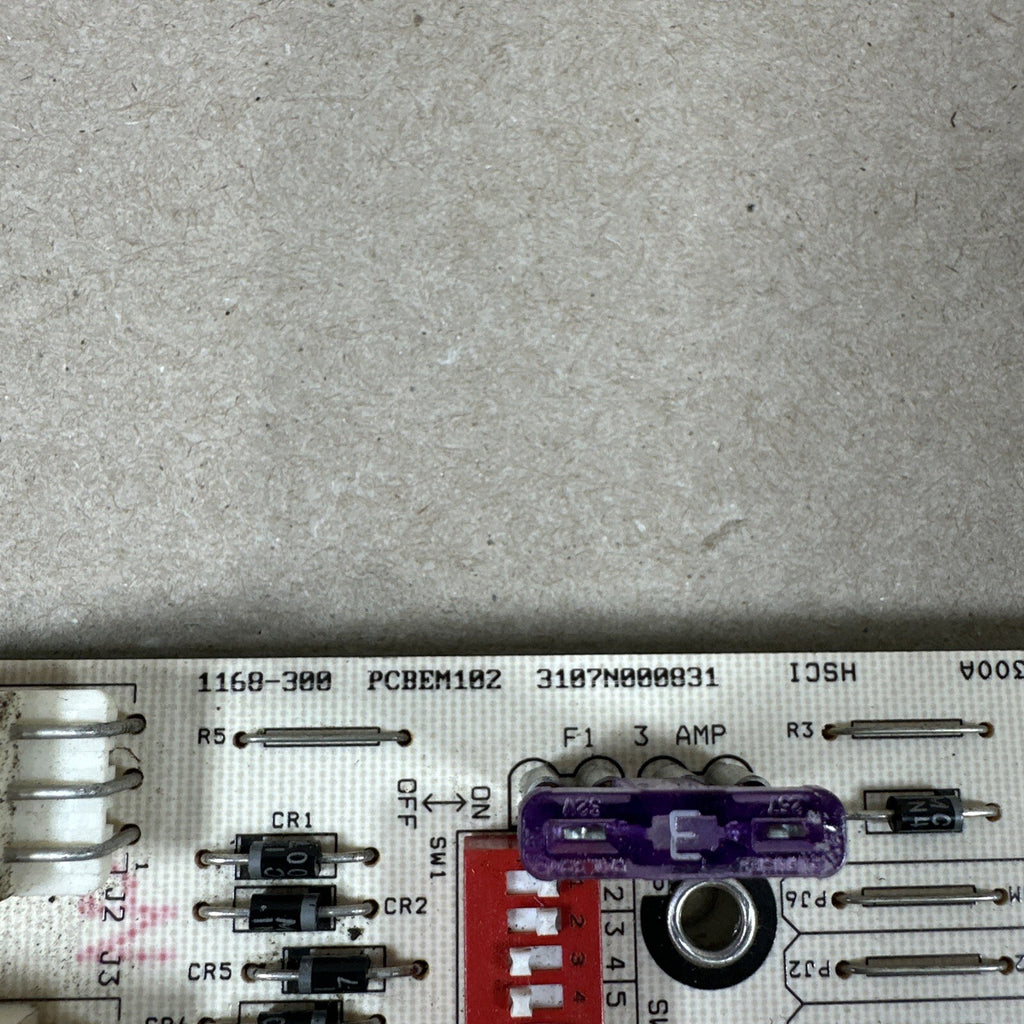 Amana PCBEM102 Air Handler Control 1168-83-300A.  1168-300. (I16)