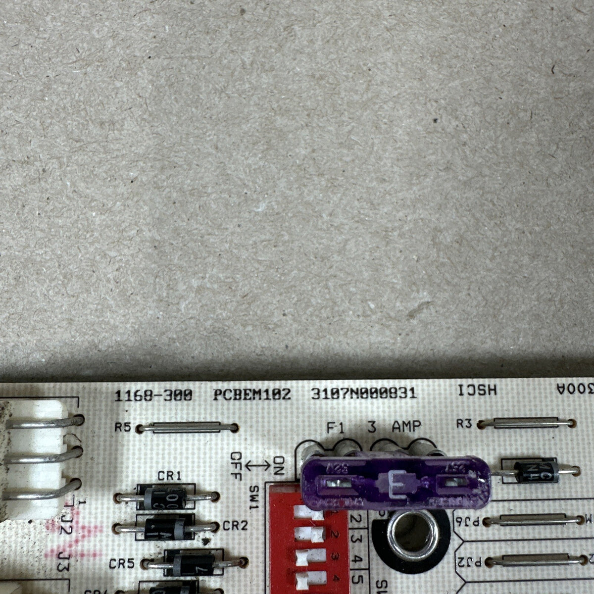 Amana PCBEM102 Air Handler Control 1168-83-300A.  1168-300. (I16)
