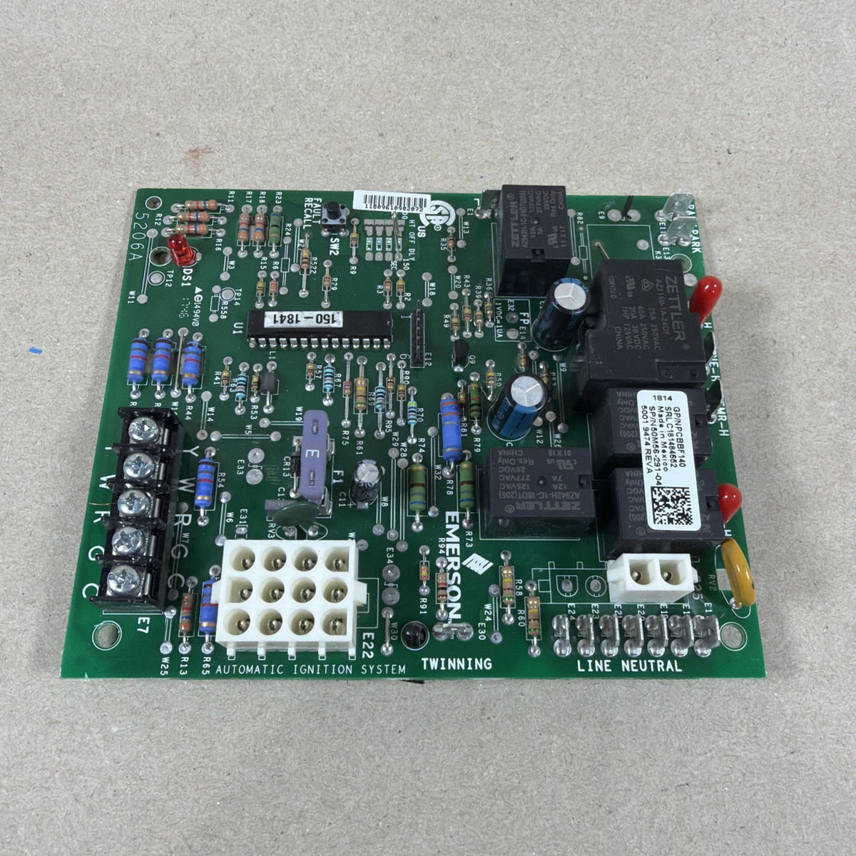 TESTED🔥 Emerson 50M56-291-04 Furnace Control Circuit Board PCBBF140S