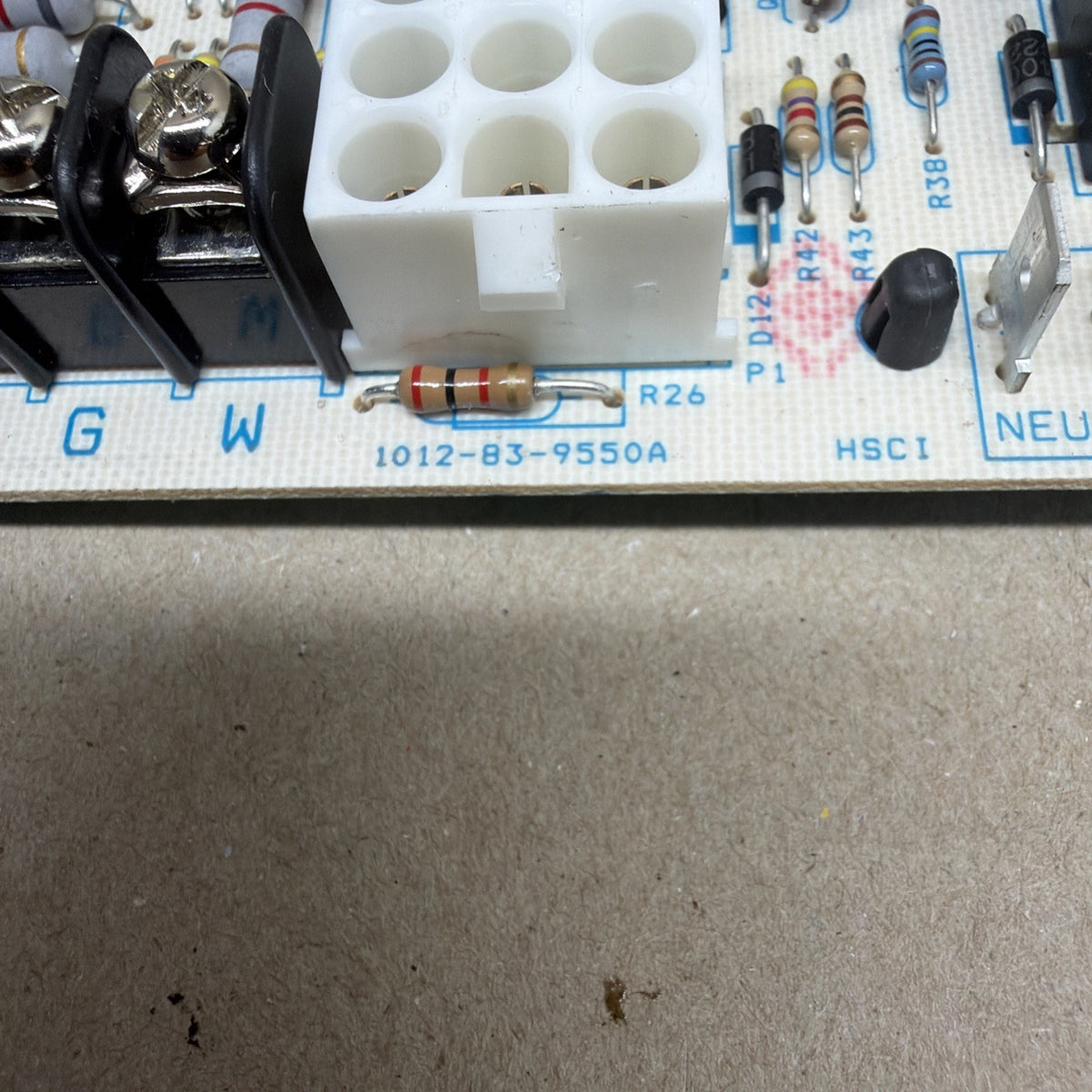 TESTED✅ Nordyne 624631-B Furnace Control Board 1012-955A 1012-83-9550A