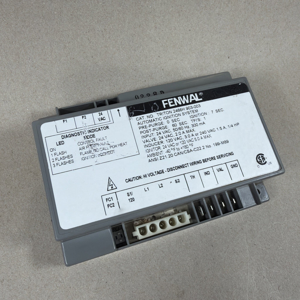 TESTED🔥🔥 Triton Fenwall Ignition Controller Module 2466H 903-003 (H50)