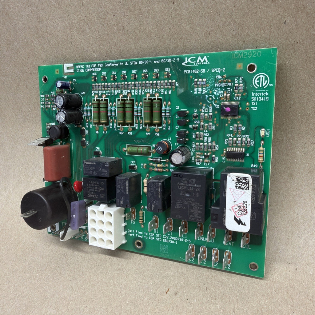 TESTED🔥 ICM ICM2920 Furnace Control Board PCB1462-5B