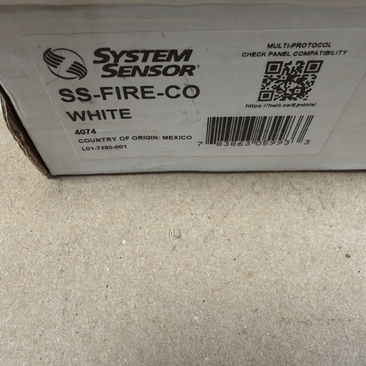 NEW🔥. System Sensor SS-FIRE-CO  Smoke And cO Detector Photo Thermal