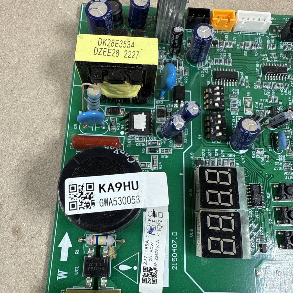 TESTED!! York 2271185A HVAC Display Circuit Board KA9HU 2267867 (L7)