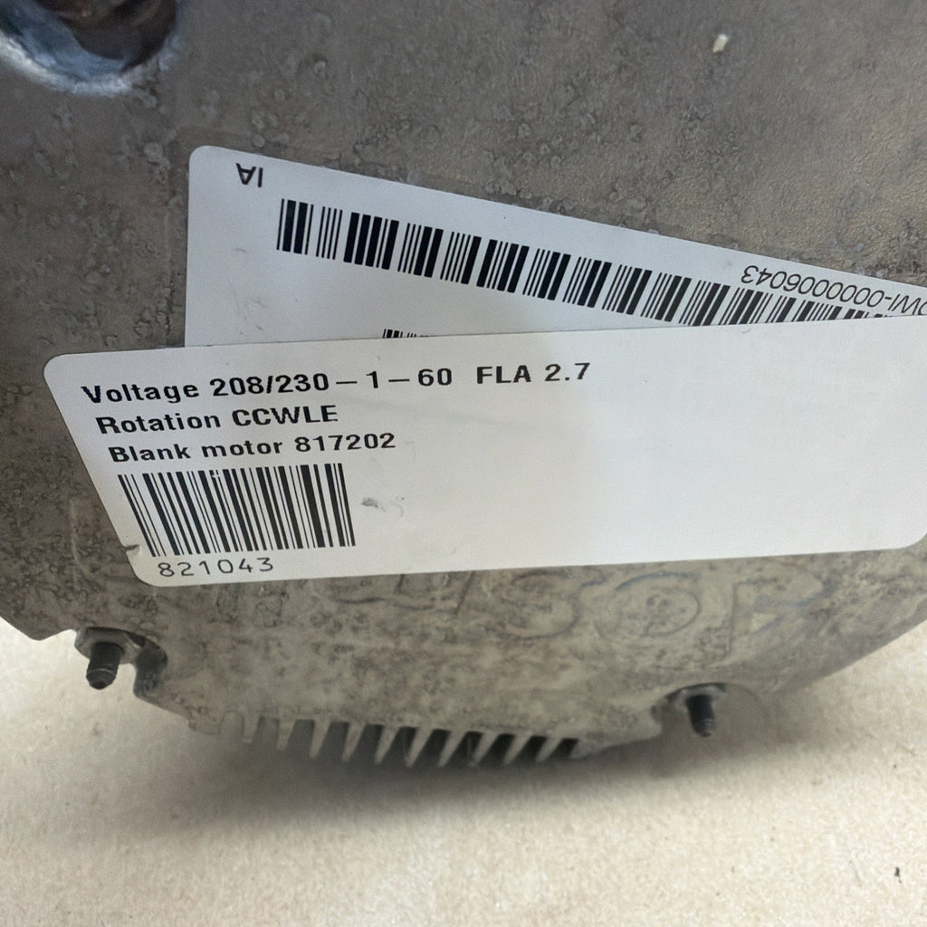 A.O. Smith M48AA12Z1 ECM Furnace Blower Motor CCWLE Comfort Select 1/2HP 208/230