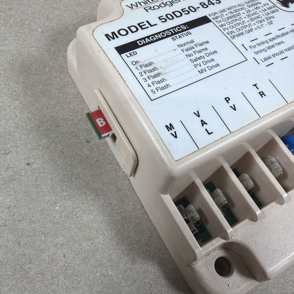🔥 White Rodgers 50D50-843 Intermittent Pilot Spark Ignition Module Chip B (SP2