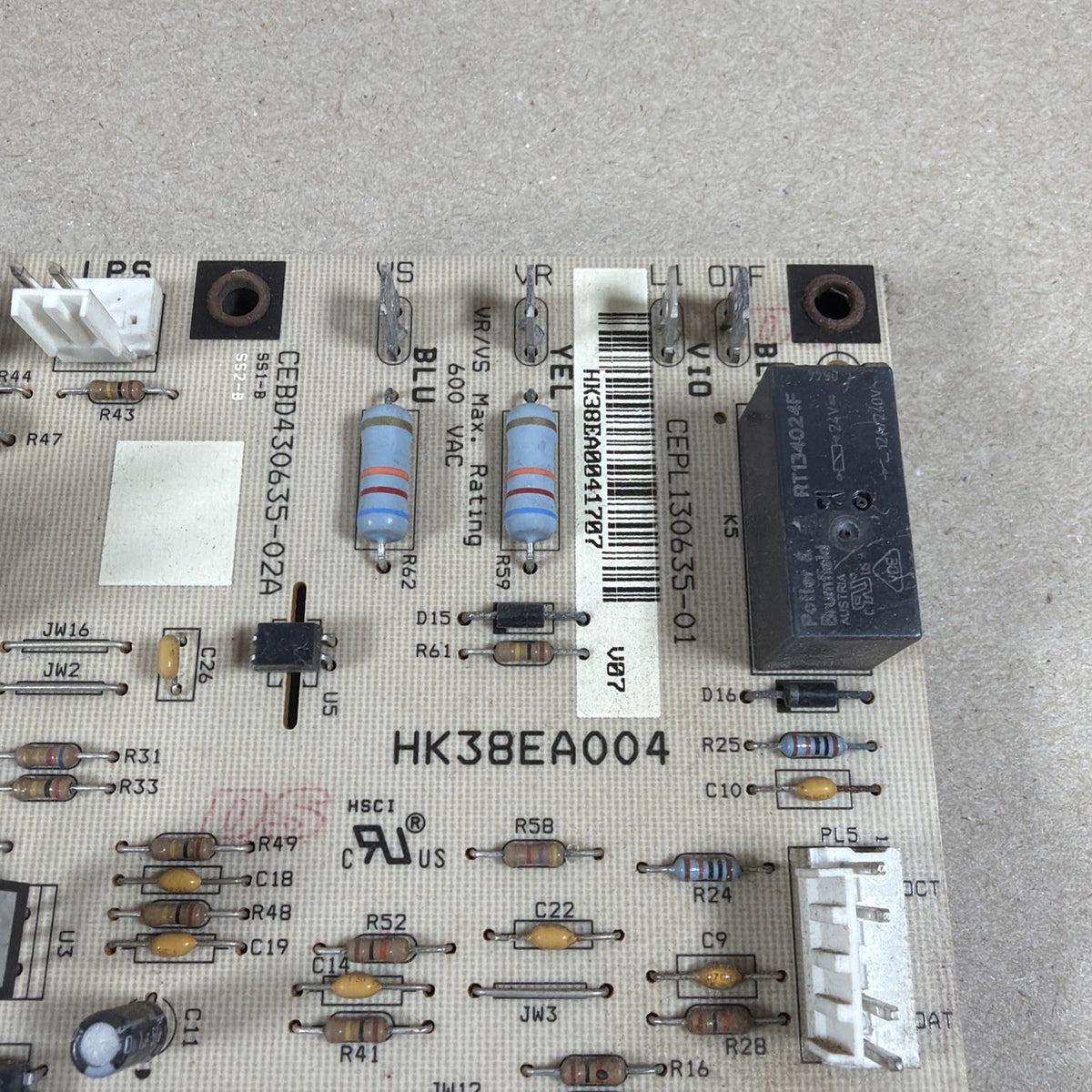 TESTED🔥 Carrier Furnace Control Circuit Board CEBD430635-02A CEPL130635-01