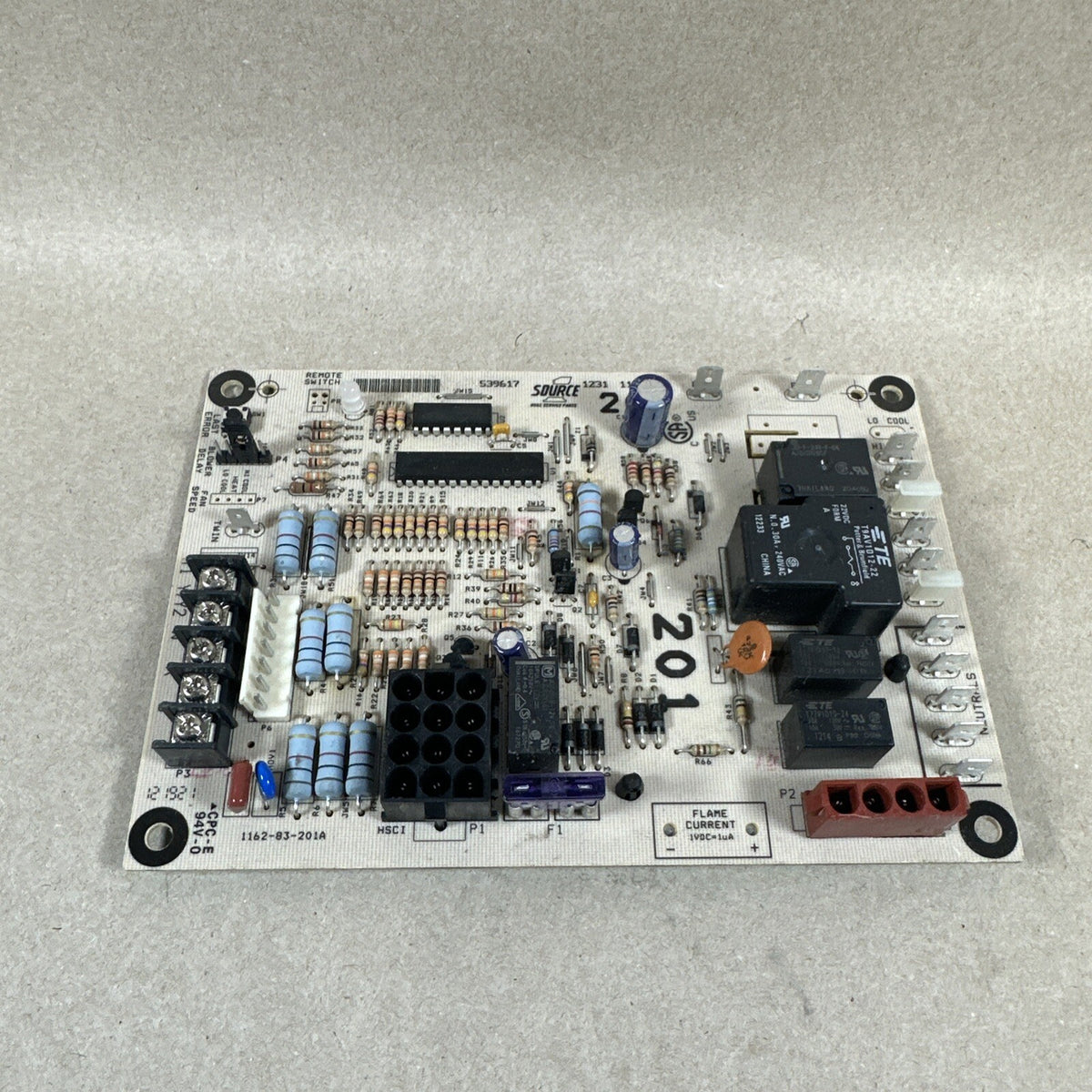 TESTED🔥 York Coleman 1162-83-201A | 1162-201 Control Circuit Board 539617 (N37)