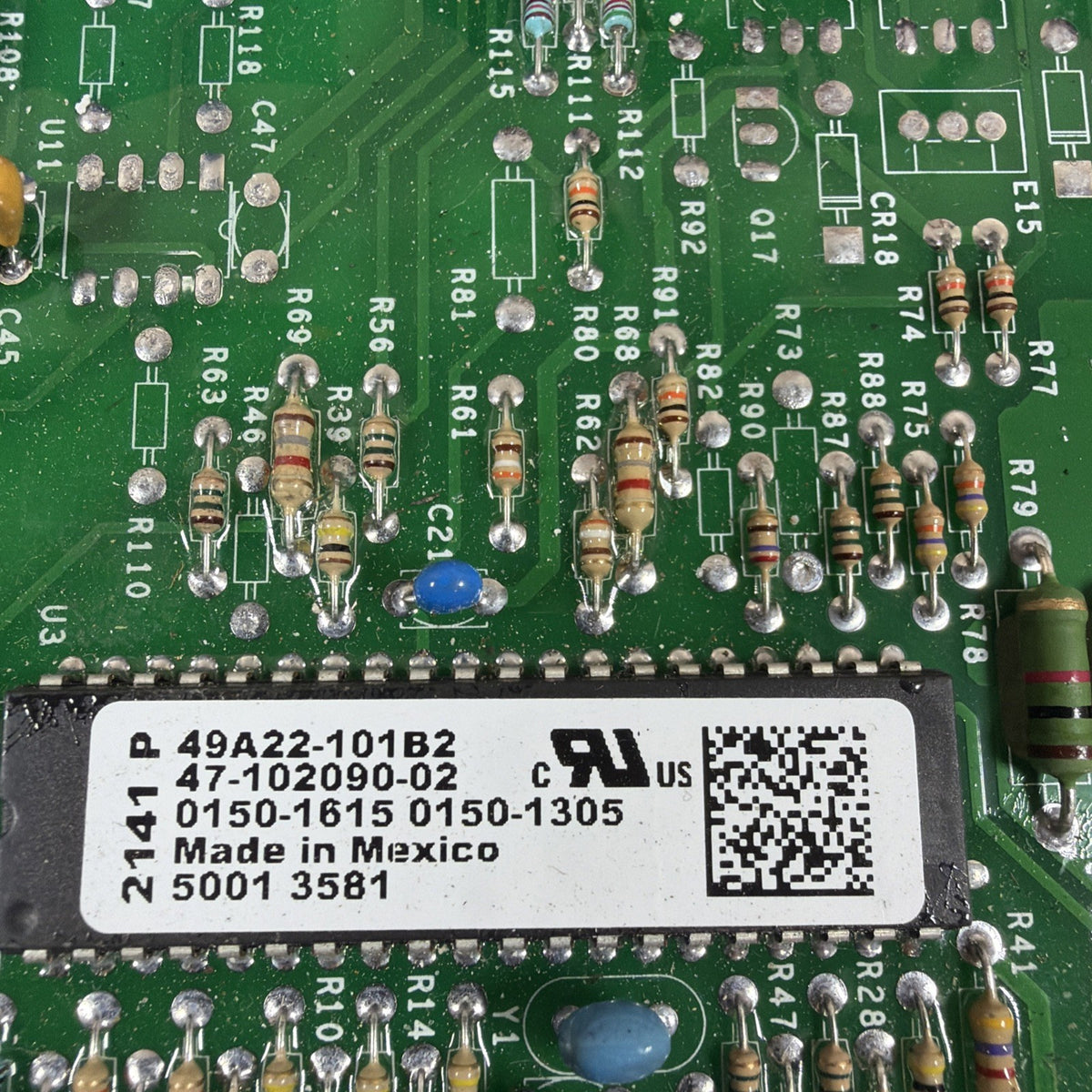✅ EMERSON 49A22-101B2 Furnace Control Board 47-102090-02 5001 3581