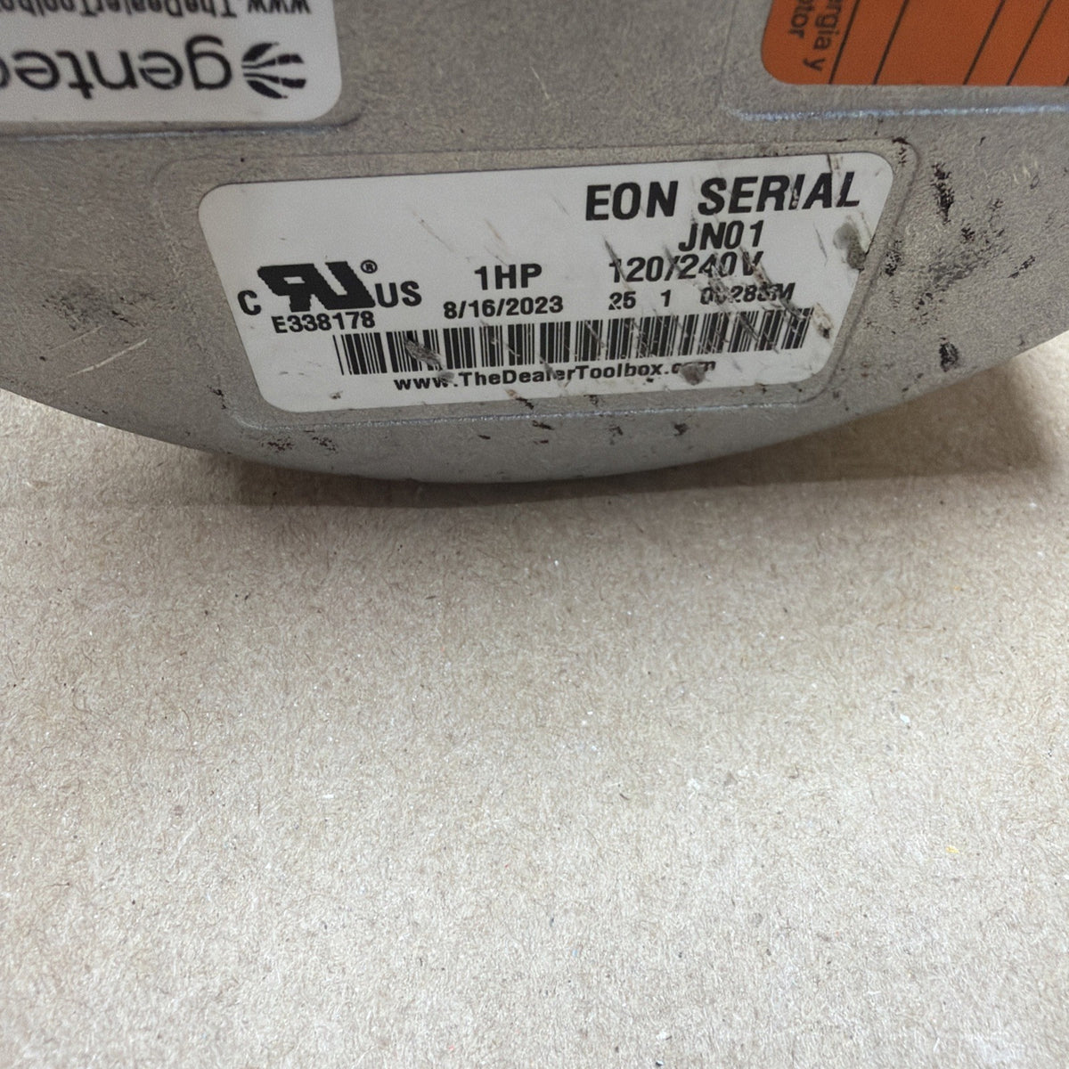 🔥 Genteq Eon JN01 5SJA39NLP3030 Program Blower Motor 1HP 120/240V D346803P04