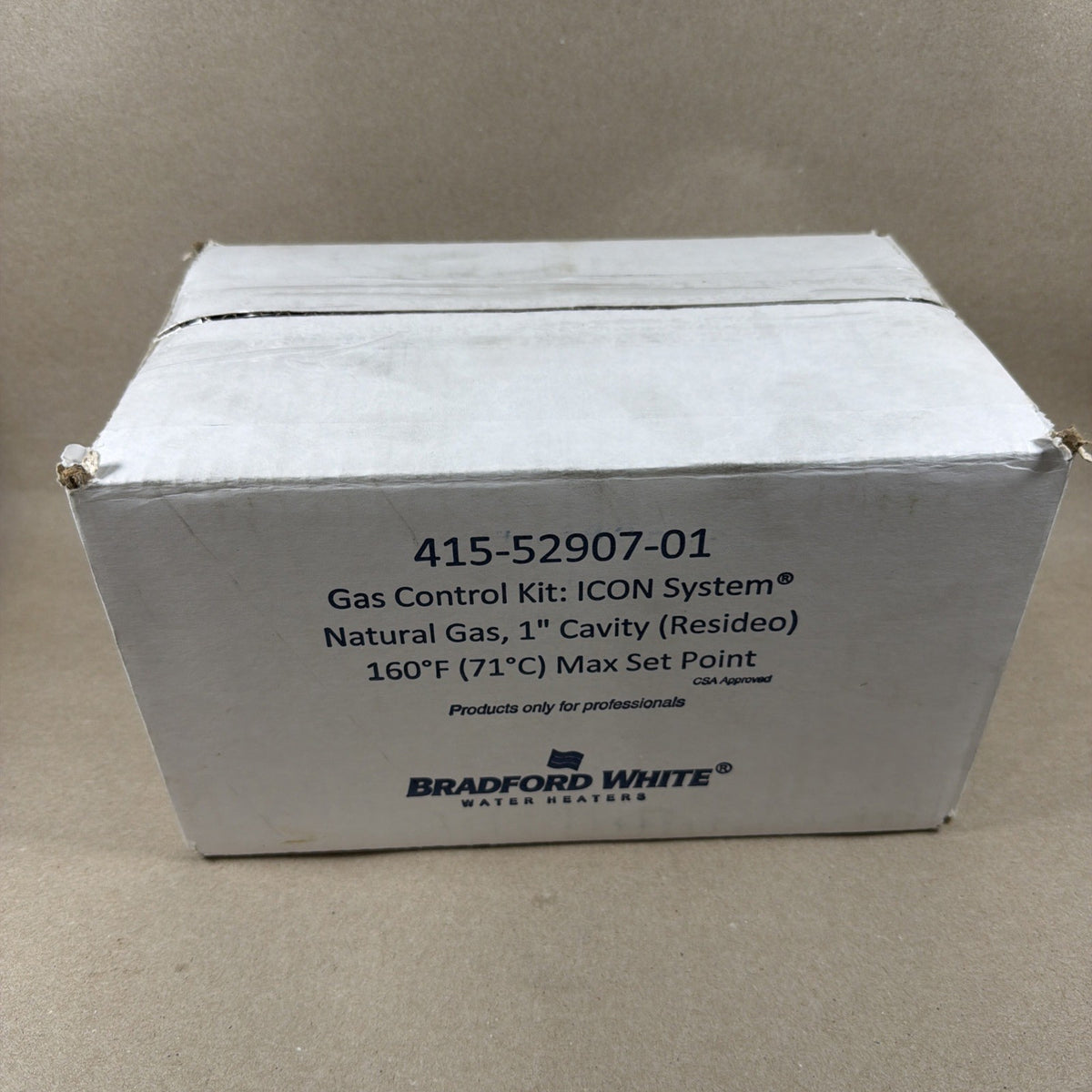 415-52907-01 | 239-47463-01 | Bradford White Gas Valve & Pilot Kit WV8840A1007