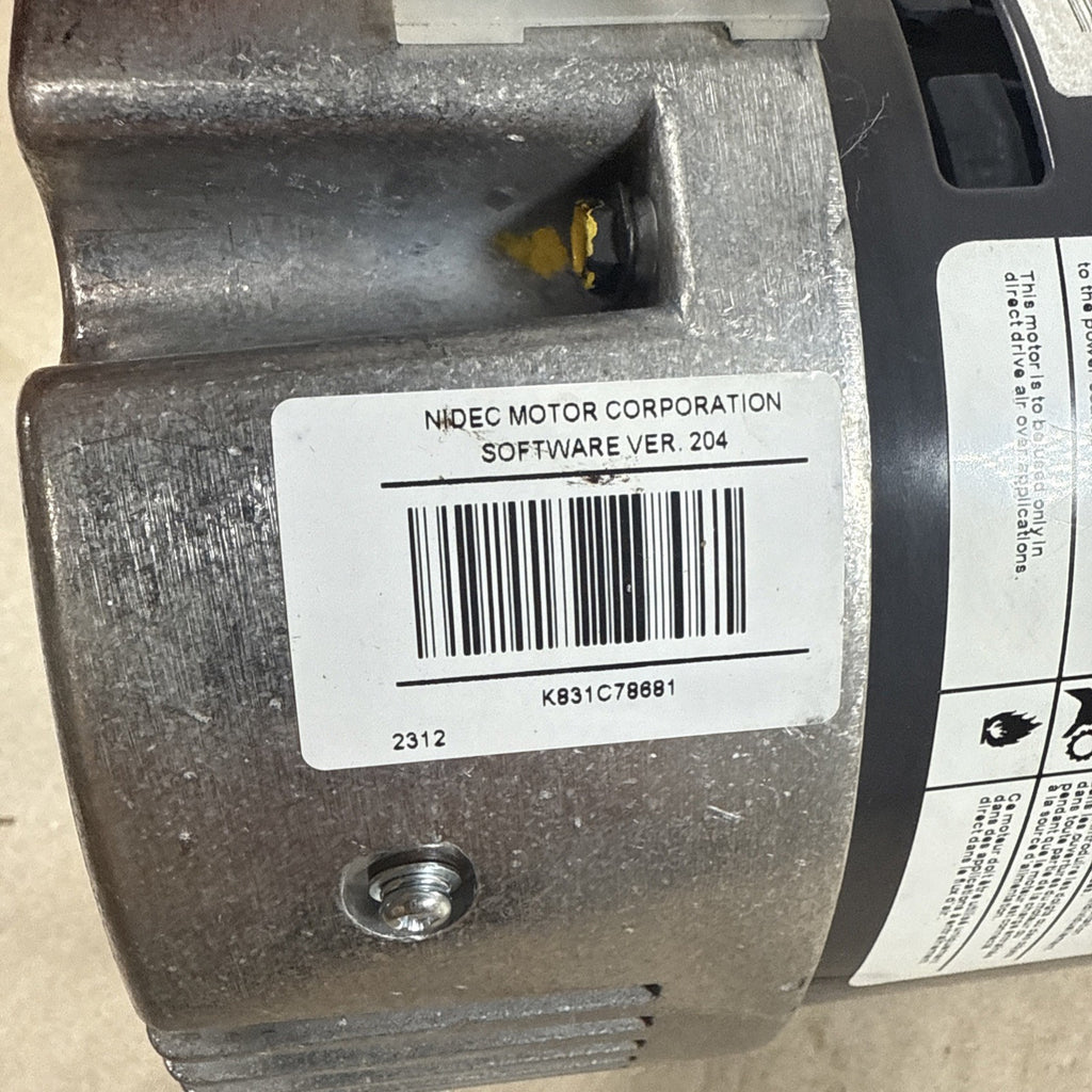 US Motors NIDEC M055PWDKY-0634 ECM PerfectSpeed Blower Motor 1/2HP 120/240V (#55