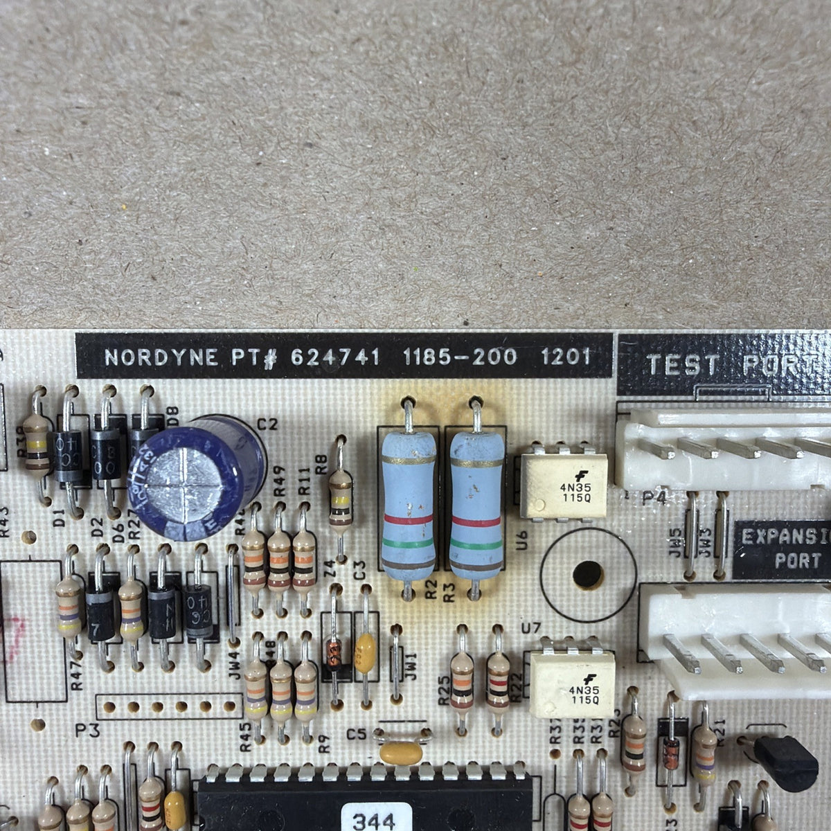 TESTED🔥🔥. Furnace Control Circuit Board 1185-83-2001A Nordyne 624741 (D16)