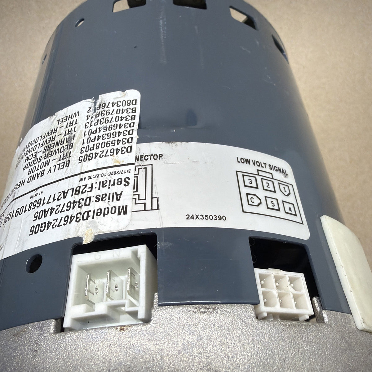 🔥 Genteq ensite 5SCA39KLP7015 ECM Blower Motor 3/4HP 120V 1PH D346724A05 KF02