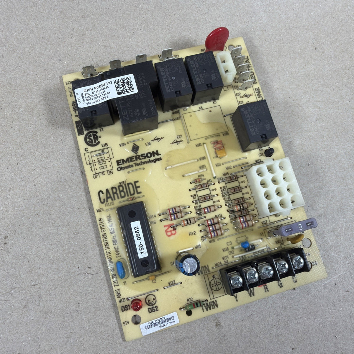 TESTED✅  Furnace Control Board White Rodgers 50T55-289-04, PCBBF123
