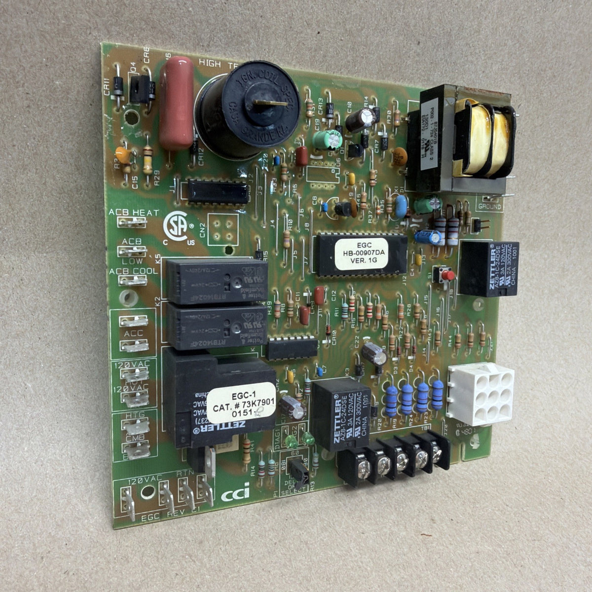 🔥 LENNOX HEATCRAFT NOVAR EGC-1 73K7901 Control Circuit Board EGC HB-00907DA