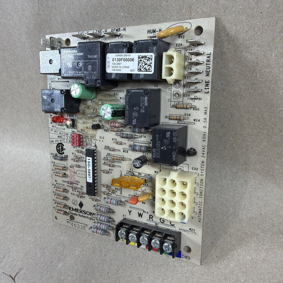 🔥🔥GOODMAN PCB00109 Furnace Control Circuit Board 50M56-289-90 EMERSON (X)