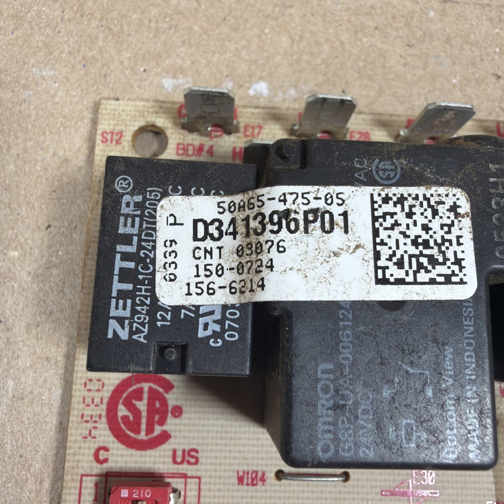 TESTED✅ White Rodgers D341396P01 Furnace Control Circuit Board 50A65-475-05
