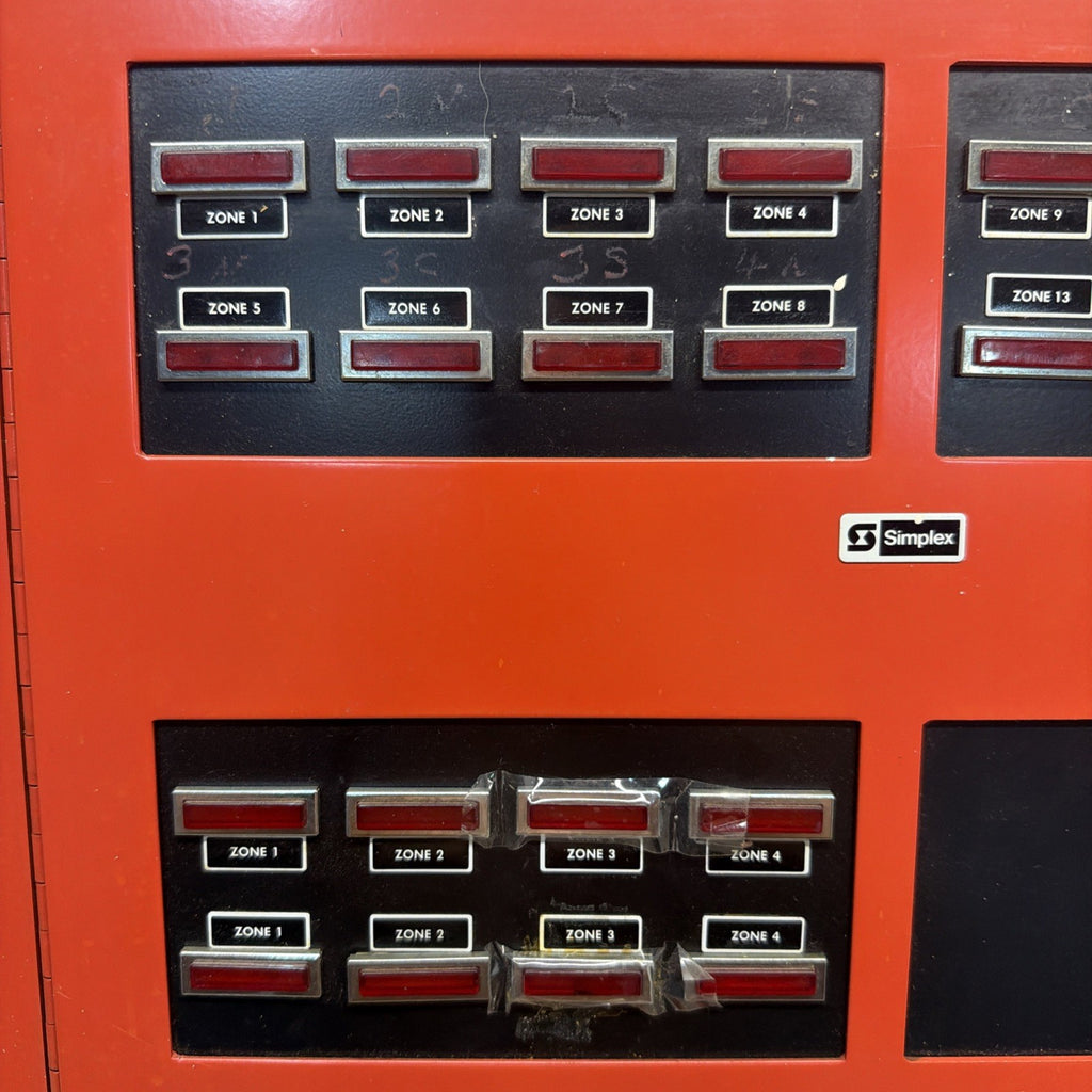 Simplex vintage fire alarm panel 4308    1974 Year
