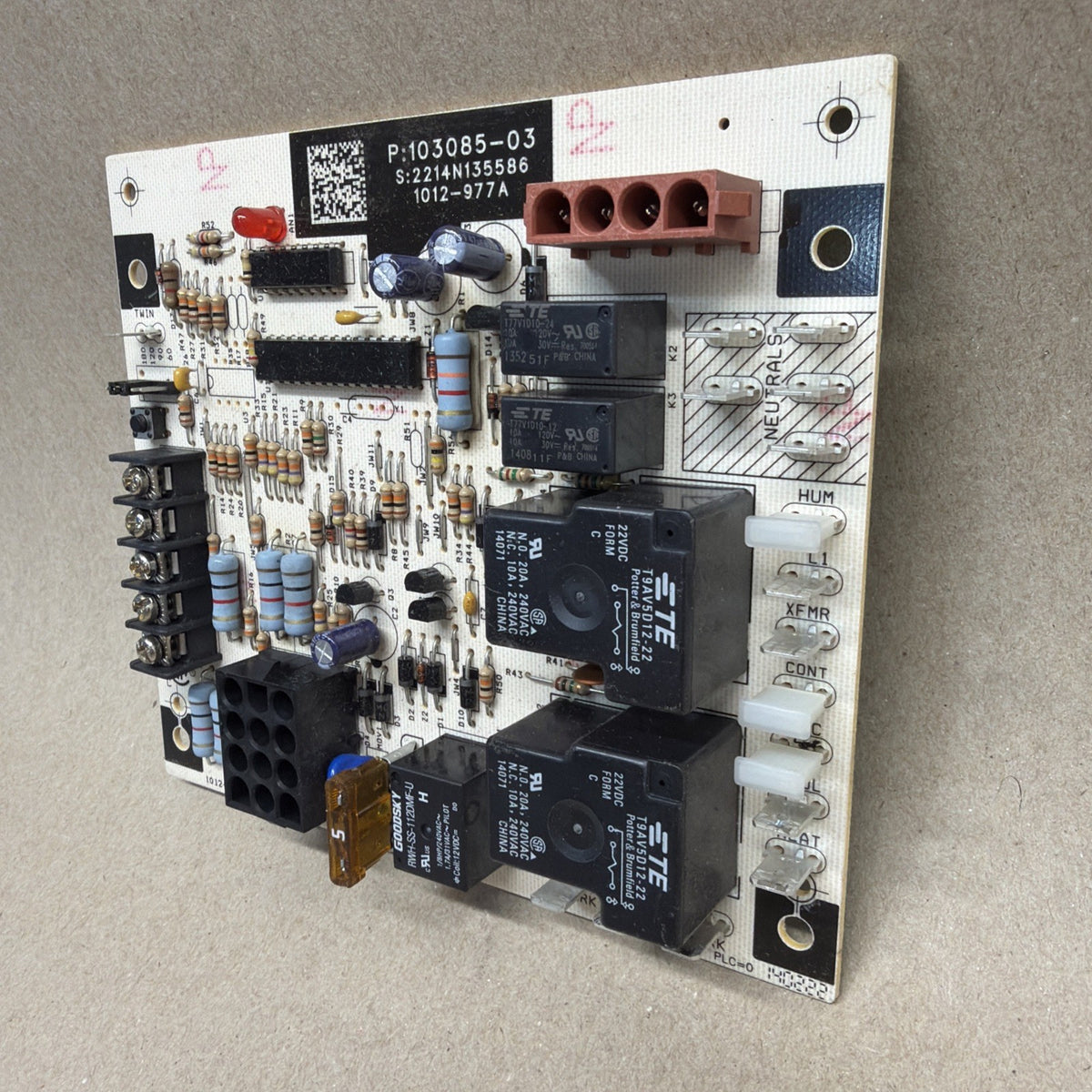 ✅  1012-83-9674 Honeywell Lennox PN 103085-03 Furnace Control Circuit Board