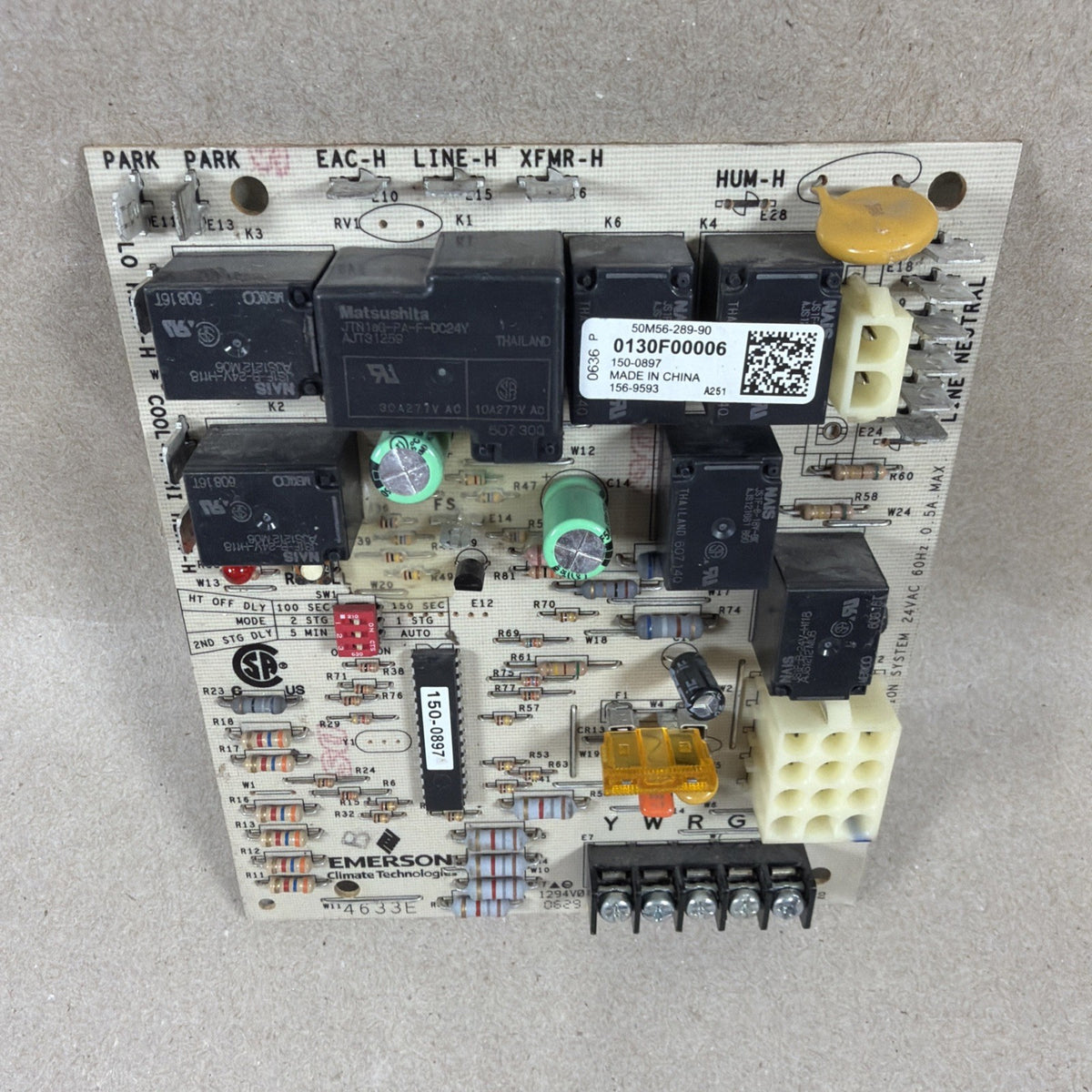 🔥🔥GOODMAN PCB00109 Furnace Control Circuit Board 50M56-289-90 EMERSON (X)