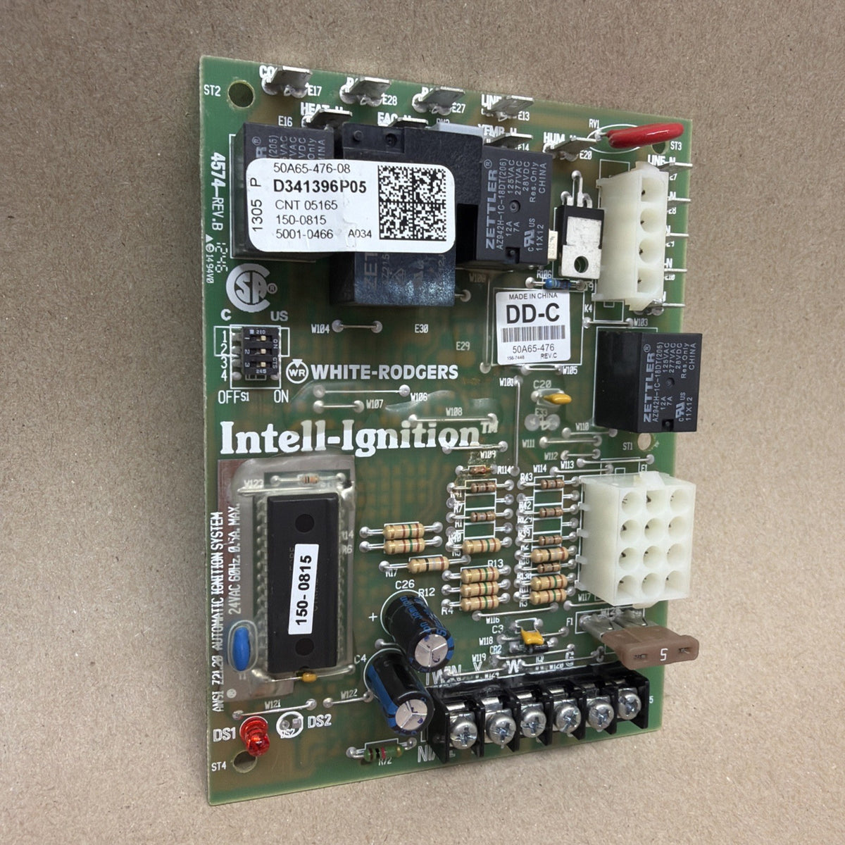 TESTED🔥 50A65-476-08  Furnace control Circuit board D341396P05  CNT05165