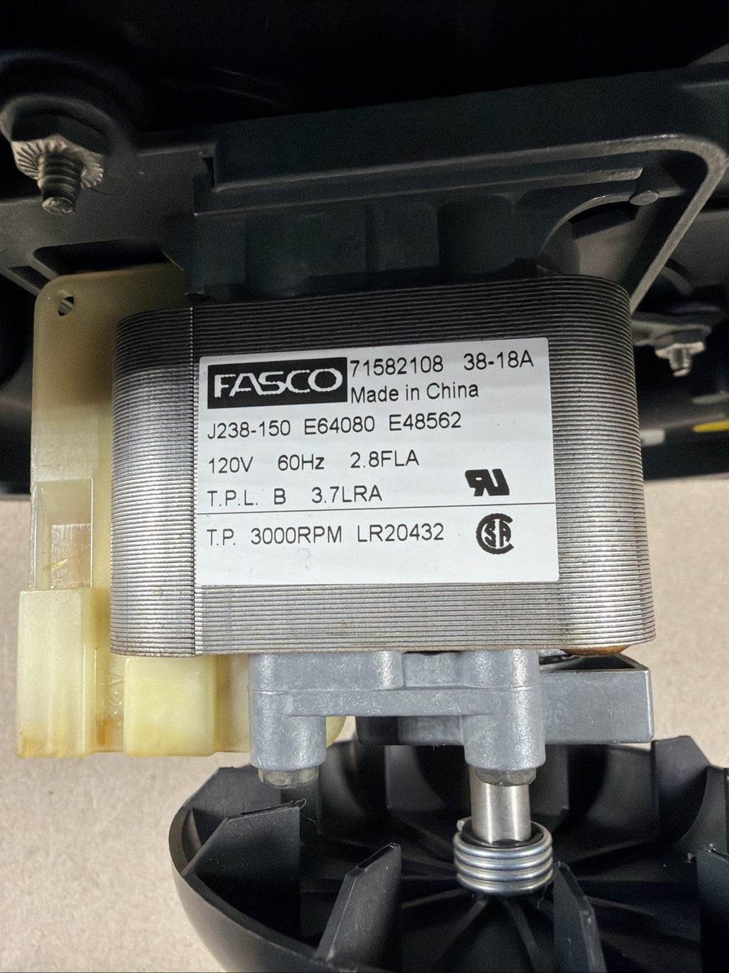 🔥🔥 JAKEL J238-150 Inducer Blower Motor 71582108 0171M00000 120V 3000RPM (A22)
