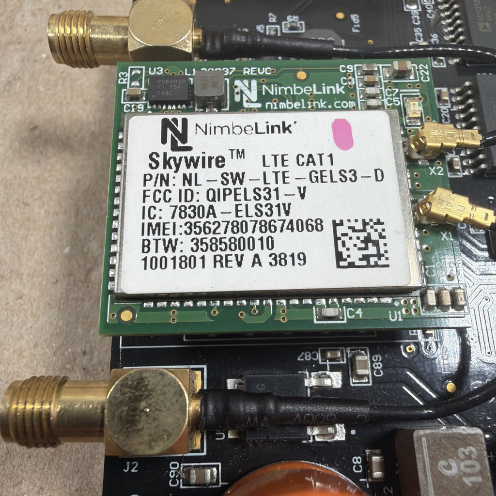 Nimbelink Skywire NL-SW-LTE-GELS3-D  4G LTE modem module Verizon (LOT 5)