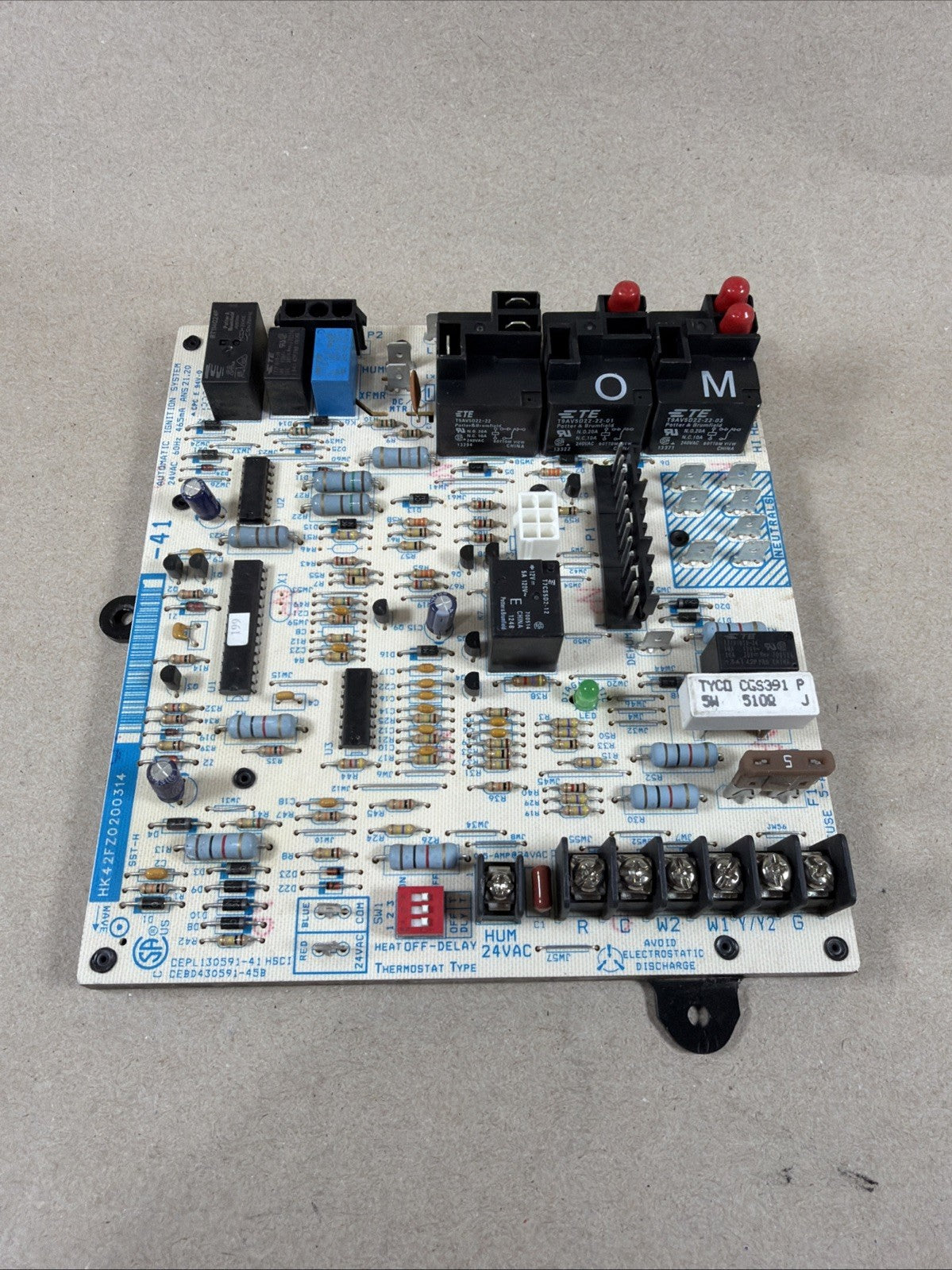 Furnace Control Circuit Board CEPL130591-41 CEBD430591-45B HK42FZ020 Carrier