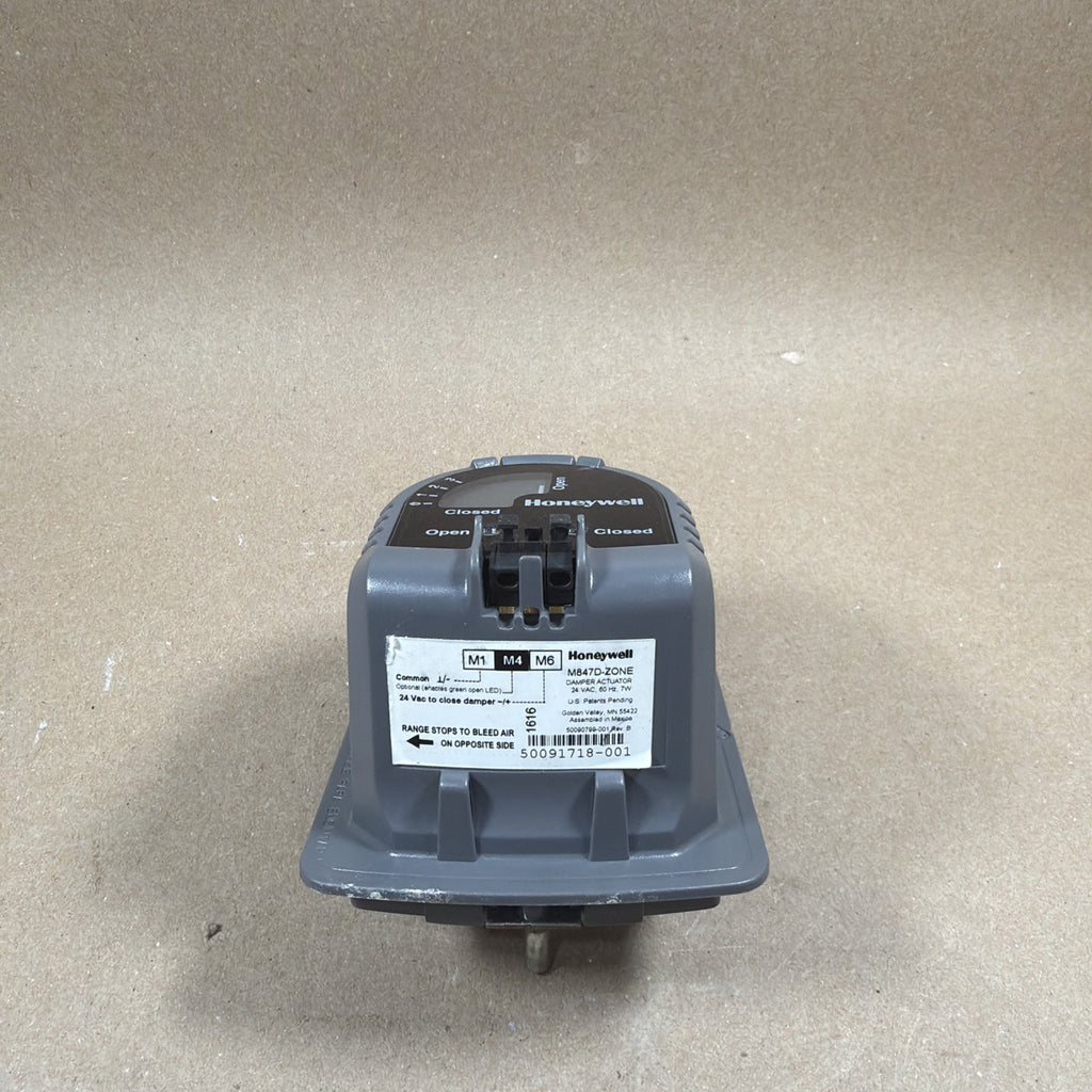 TESTED🔥 Honeywell M847D-Zone Damper Actuator 24V