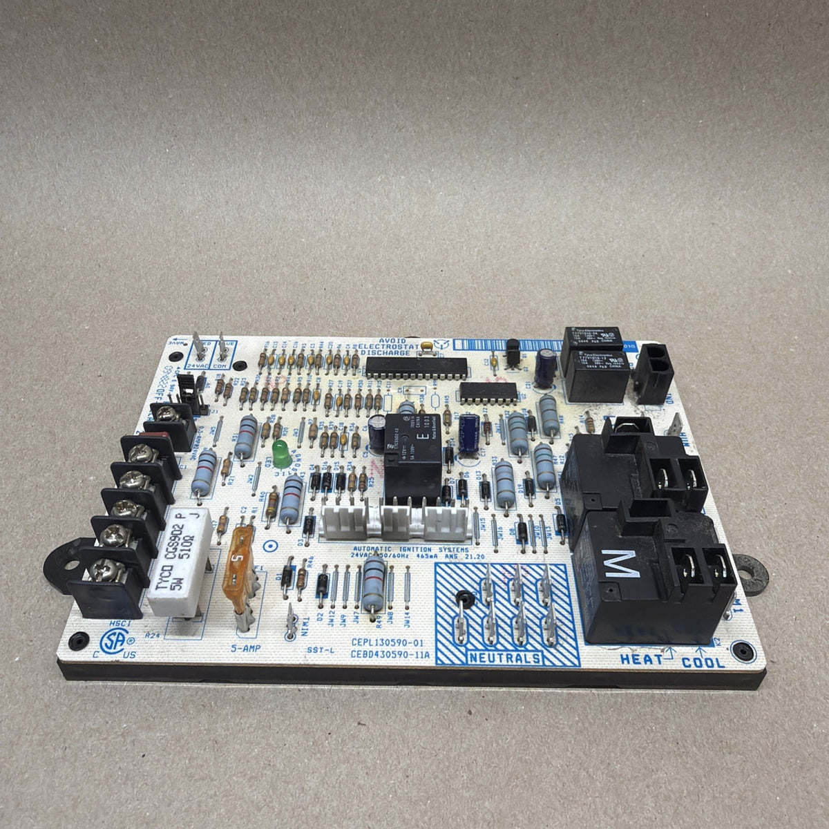 TESTED✅ Carrier Briant Control Board HK42FZO18  CEBD430590-10A CEPL130590-01