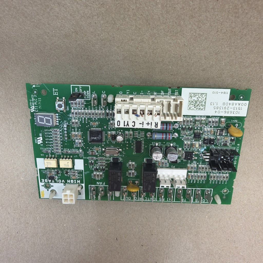 TESTED✅ LENNOX HEAT PUMP CONTROL BOARD 1184-510 103686-04 1184-83-510 REV B