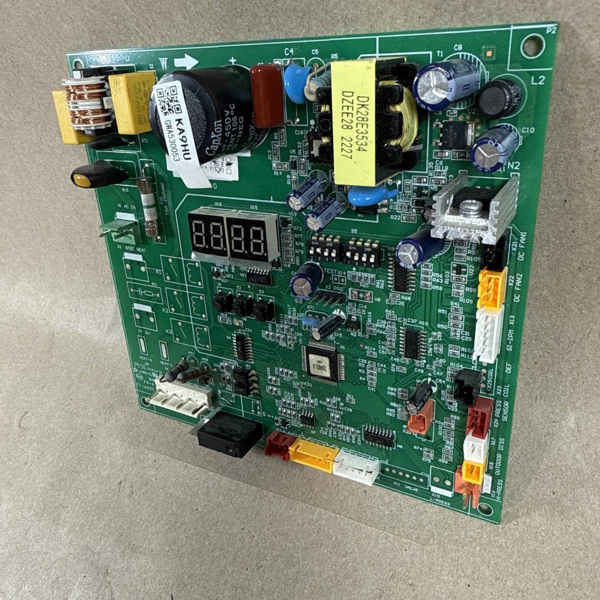 TESTED!! York 2271185A HVAC Display Circuit Board KA9HU 2267867 (L7)